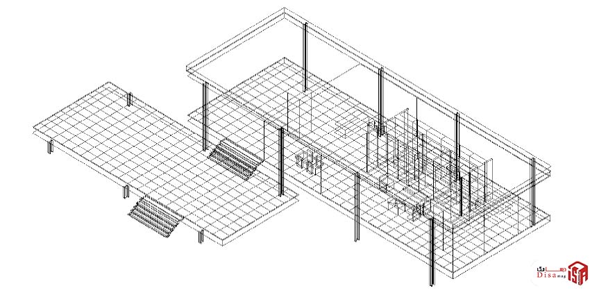 تحلیل سازه‌ای اصلی خانه فارنزورث میس وندروهه