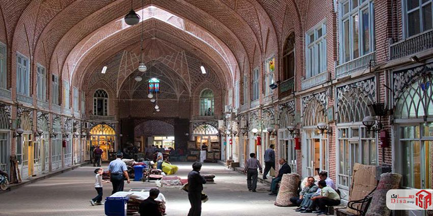 معماری بازار تبریز 3 